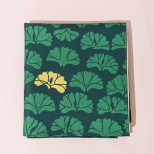 イチョウウキゴケの風呂敷